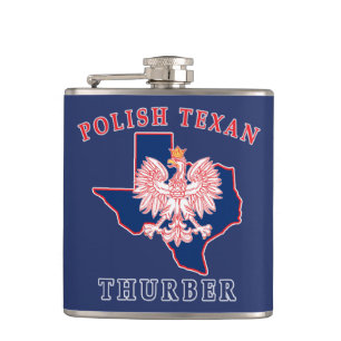 Thurber Polish Texan Flachmann