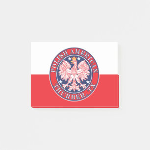 Thurber Texas Polnischer Adler Post-it Klebezettel