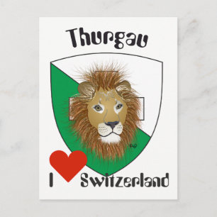 Thurgau Schweiz Postkarte