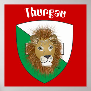 Thurgau Schweiz Schweiz Poster