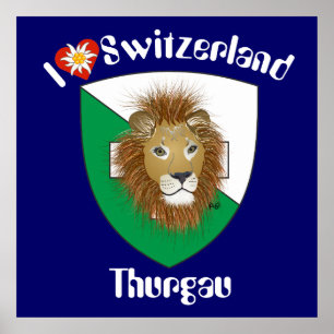 Thurgau Schweiz Schweiz Poster