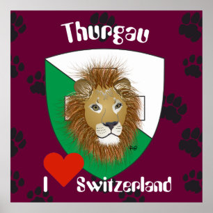 Thurgau Schweiz Schweiz Poster