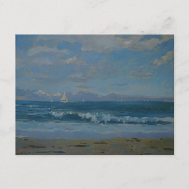 Thurlestone Beach Postkarte (Vorderseite)