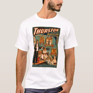 Thurston - Dämonen & Esel verschwinden Trick Magie T-Shirt