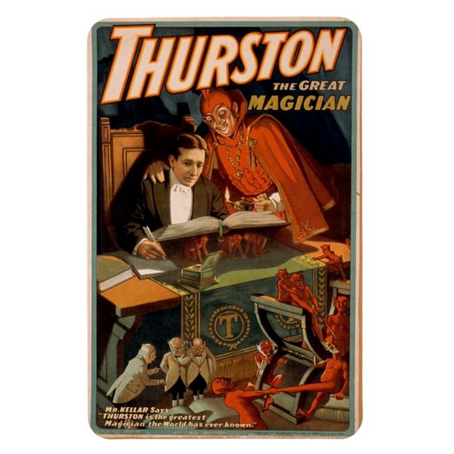 Thurston, das Magician Magnet (Vertikal)