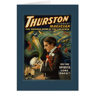 Thurston der große Magier, der Schädel magisch