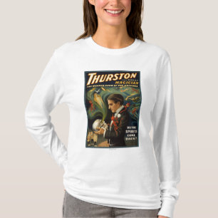 Thurston der große Magier, der Schädel magisch T-Shirt