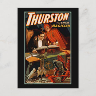 Thurston der große Magier Postkarte
