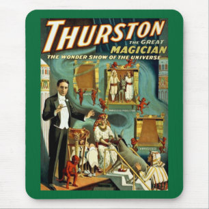 Thurston der Zauberer - Die Wunder-Show Mousepad