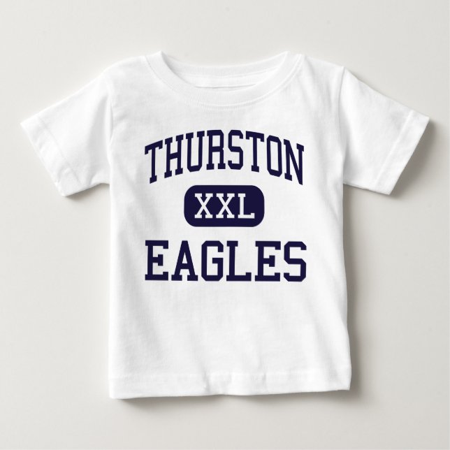 Thurston - Eagles - Highschool - Redford Michigan Baby T-shirt (Vorderseite)