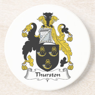 Thurston Familienwappen Untersetzer
