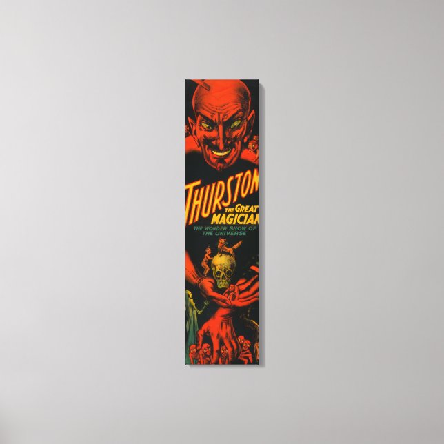 Thurston "Great Magician Show of the Universe" Leinwanddruck (Vorderseite)