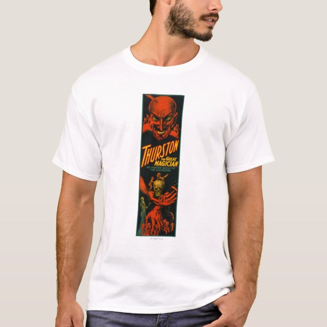 Thurston "große Magier-Show des Universums " T-Shirt (Vorderseite)