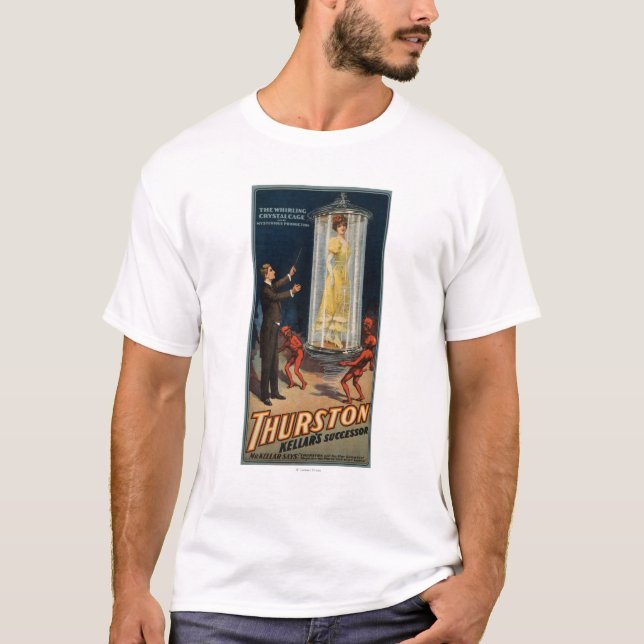 Thurston Kellars Nachfolger - Frau im Wasser T-Shirt (Vorderseite)