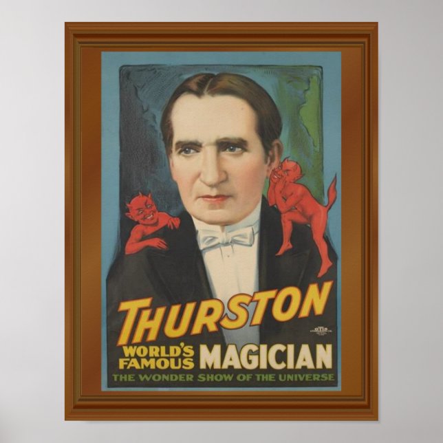 Thurston Magician Magician Wonder Show Poster (Vorne)