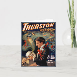 Thurston, Magician Note Card Feiertagskarte