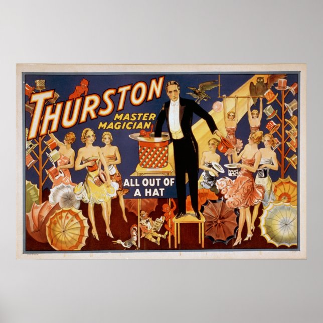 Thurston Magician Poster (Vorne)