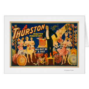 Thurston, Magier "Out of a Hat" Magic