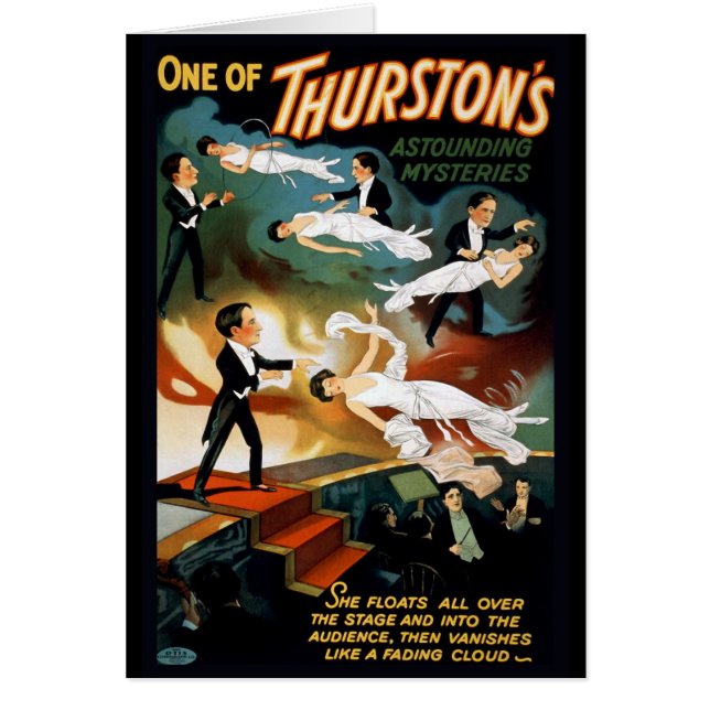 Thurston Magier-Vintages Theater-Plakat (Vorne)
