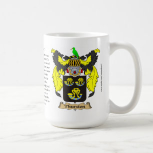 Thurston nennen, der Ursprung, die Bedeutung und Tasse