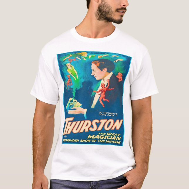 Thurston The Great Magician Advertising T-Shirt (Vorderseite)