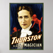THURSTON The Great Magician Retro American Theater