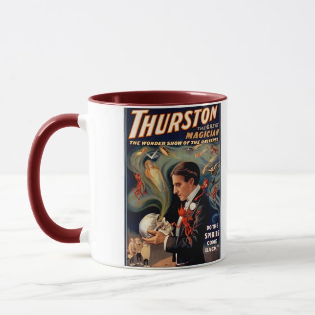 Thurston The Magician Keramik Tasse (Links)