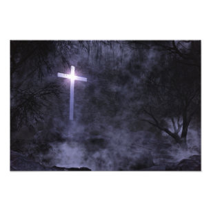 Thy Licht ist gekommener Foto-Druck Fotodruck