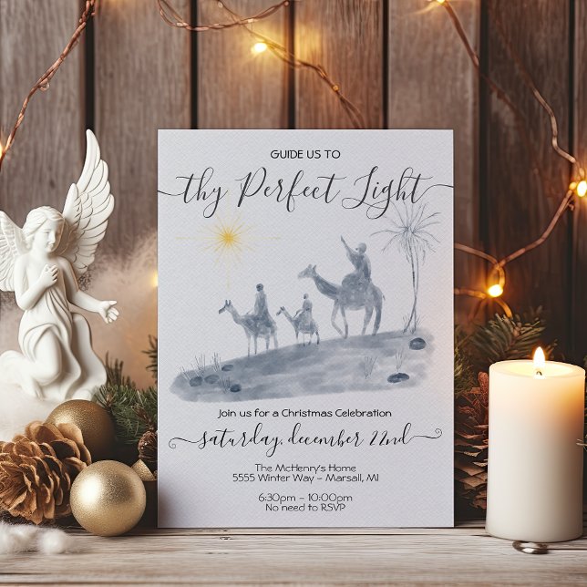Thy Perfect Light 3 Könige Weihnachten Einladung (Von Creator hochgeladen)