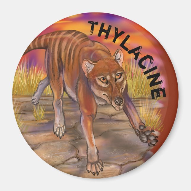 Thylacin Magnet (Vorne)