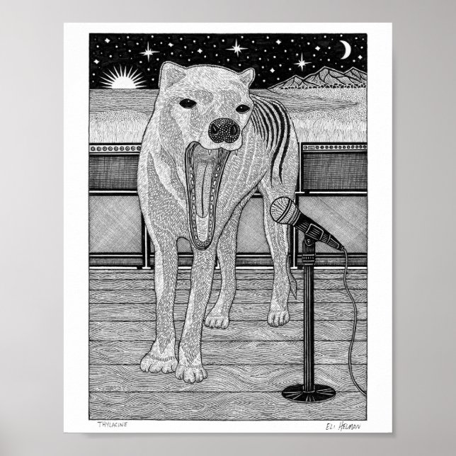 Thylacin Poster (Vorne)