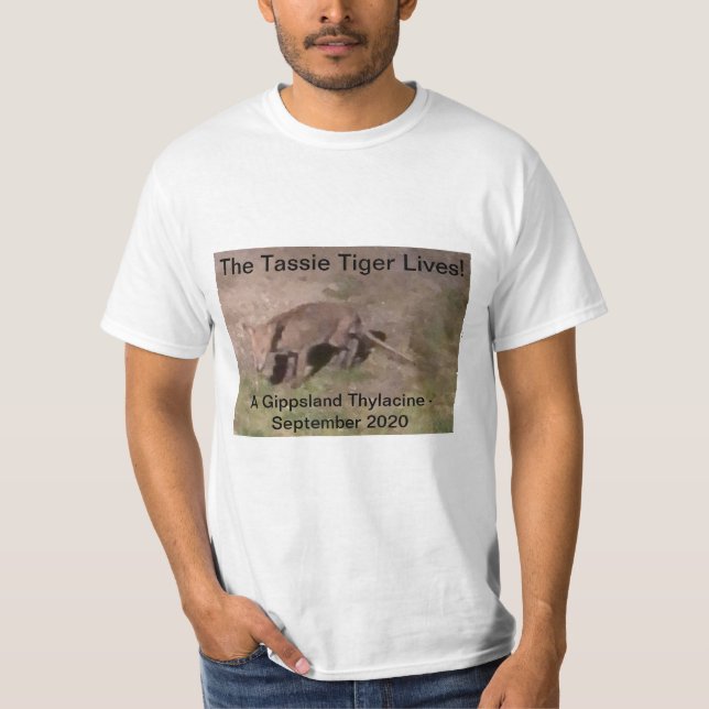 Thylacin Tasmanian Tiger T - Shirt (Vorderseite)