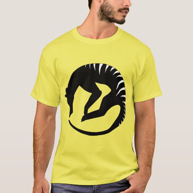 Thylacine-noch lebendiges Logo-Shirt T-Shirt (Vorderseite)