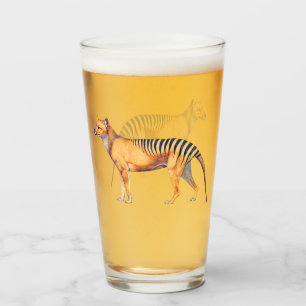 Thylacine (tasmanischer Tiger) Glas