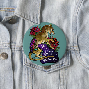 Thylacine Wir können lernen Button