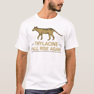 Thylacine wird wieder aussterben Tasmanian Wolf T-Shirt