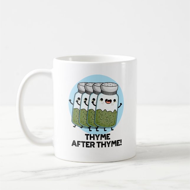 Thyme nach Thyme Funny Herb Pub Kaffeetasse (Links)