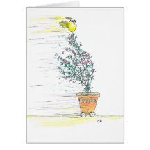 "Thymian-" Geburtstags-Karte