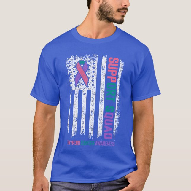Thyroid Shirts Support Squad Thyroid Awareness (Vorderseite)