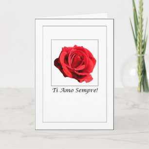 Ti Amo Sempre - Italienische Liebe Sie immer Karte
