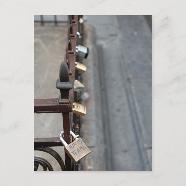 TI-Amo-Valentinstag-Postkarte Feiertagspostkarte (Vorderseite)