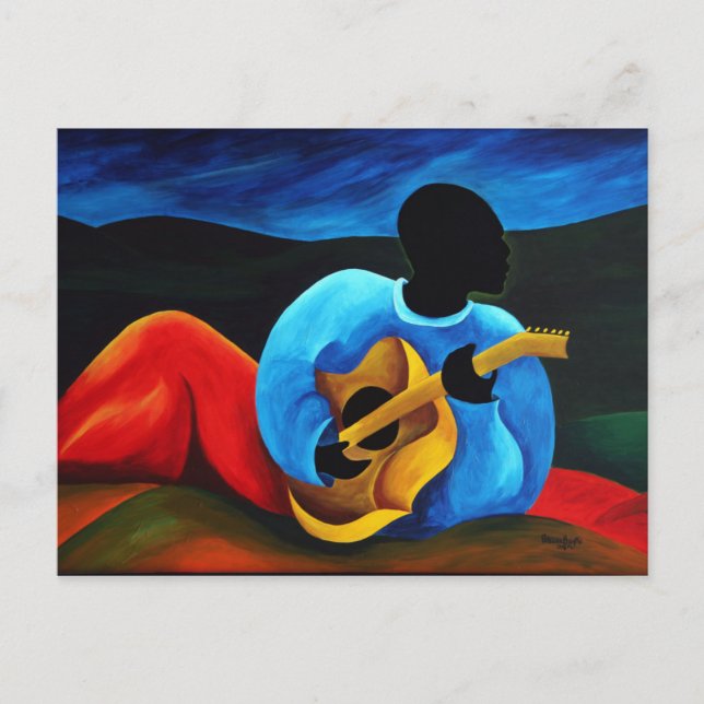 Ti-Jean le guitariste 2008 Postkarte (Vorderseite)