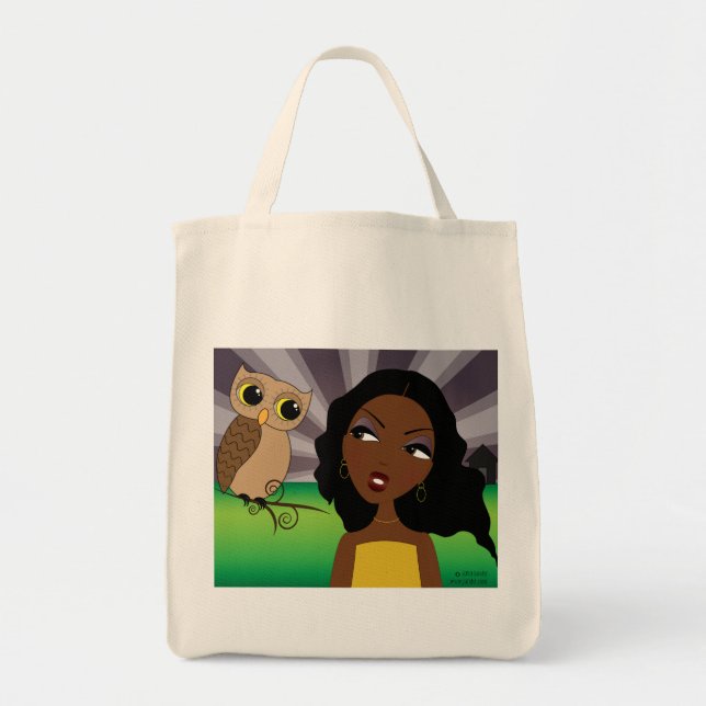 Ti Zwazo (kleiner Vogel) Tasche (Vorne)