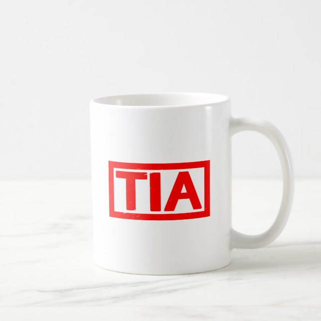 Tia Briefmarke Kaffeetasse (Rechts)