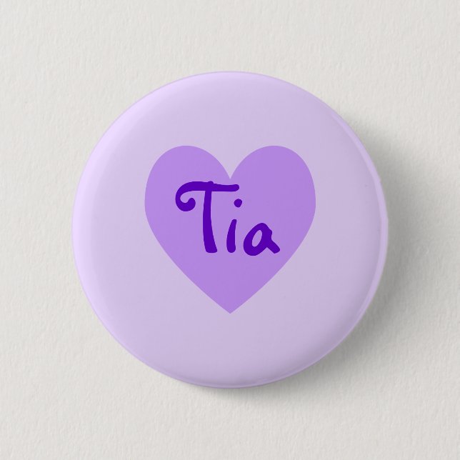 Tia Lila Button (Vorderseite)