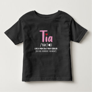 Tia Mama nur coole Tante Familienbande Liebe Kleinkind T-shirt