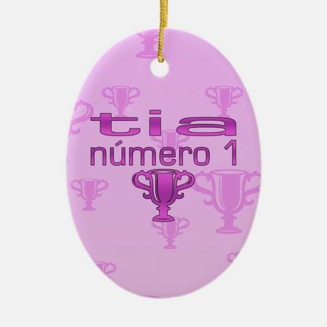 Tia Número 1 Keramikornament (Vorne)