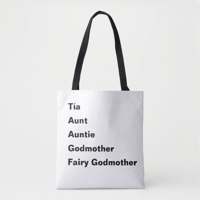 Tia Tante Tante Godmother Themed (Vorderseite)