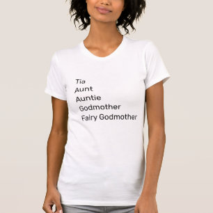 Tia, Tante, Tante themenorientiertes T-Shirt