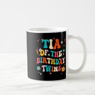 Tia von den Geburtstags-Zwillingen Jungen Mädchen Kaffeetasse